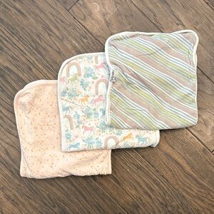 Copper Pearl Burp Cloth Set